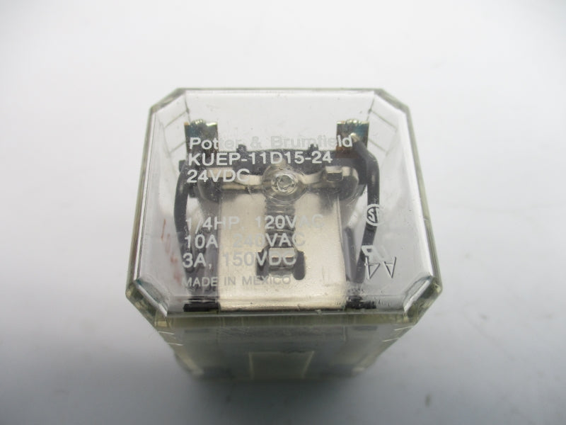 POTTER&BRUMFIELD KUEP-11D15-24 24VDC 10A UNMP