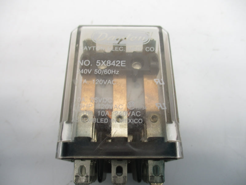 DAYTON 5X842E 120VAC 10A UNMP