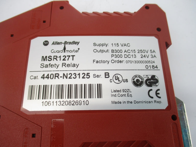 ALLEN BRADLEY 440R-N23125 SER. B 115VAC 5A NSNP