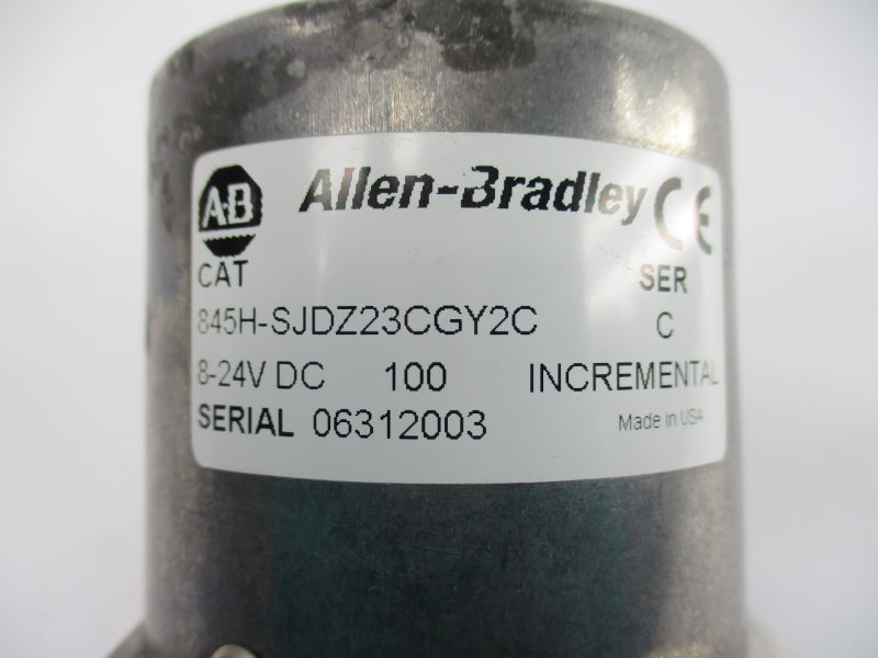 ALLEN BRADLEY 845H-SJDZ23CGY2C SER. C 8-24VDC NSNP