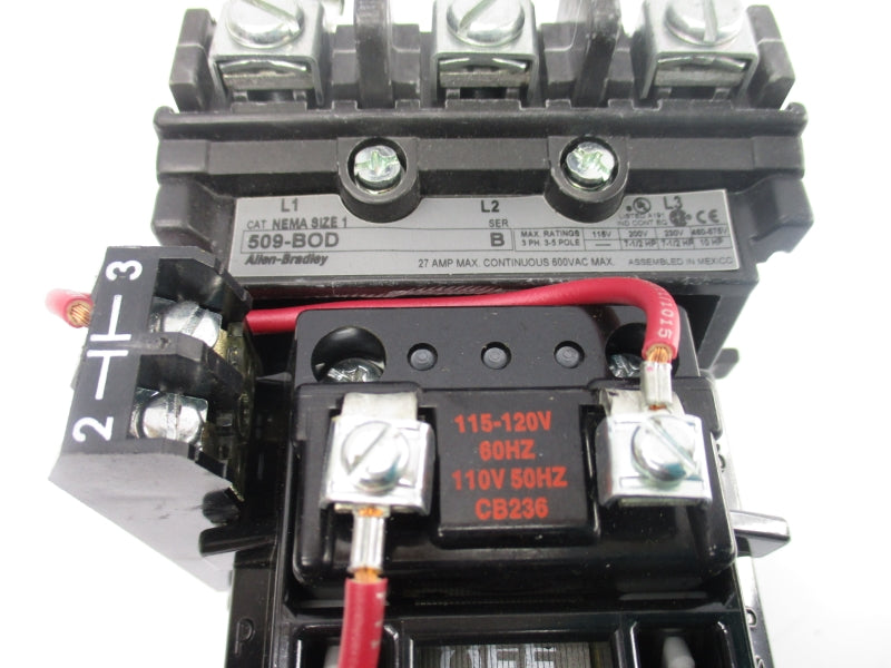 ALLEN BRADLEY 509-BOD SER. B 110/115-120V 27A NSNP