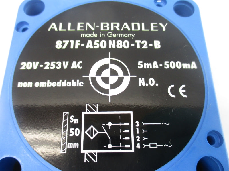 ALLEN BRADLEY 871F-A50N80-T2-B 20-253VAC NSNP
