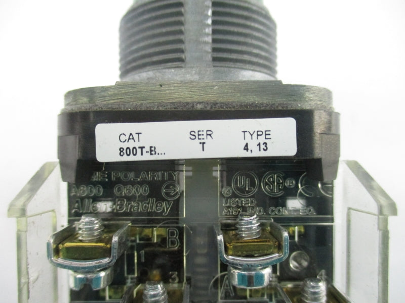 ALLEN BRADLEY 800T-B1A SER. T NSNP