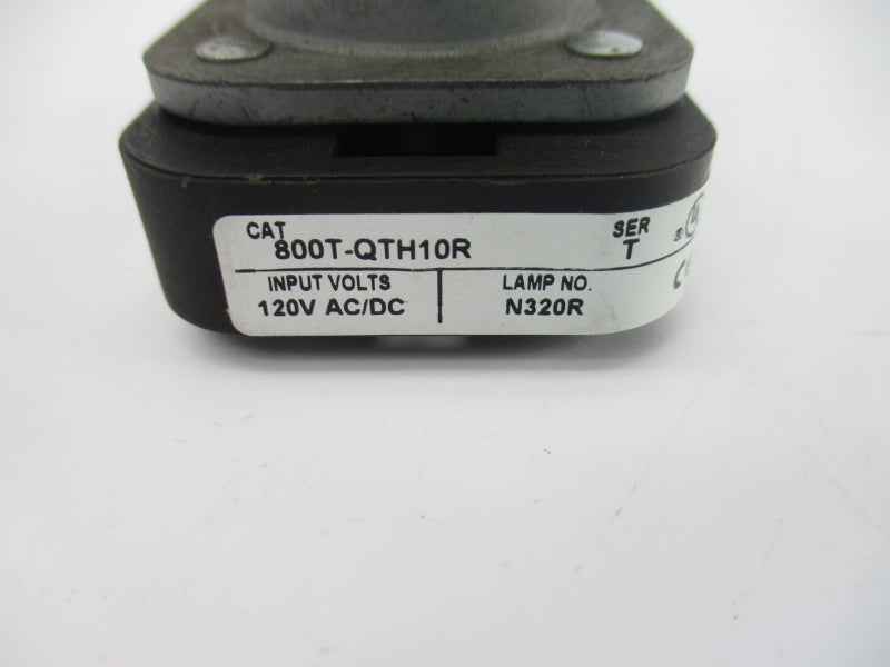 ALLEN BRADLEY 800T-QTH10R SER. T 120VAC/DC (AS PICTURED) NSNP