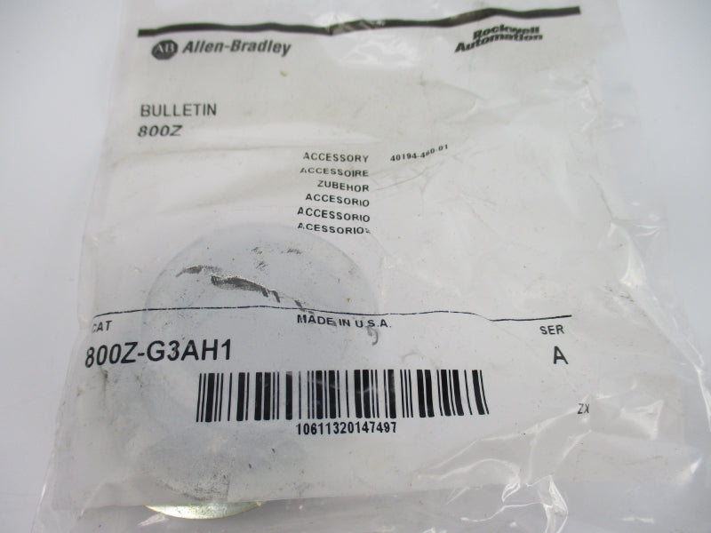 INDUSTRIAL SPARE PART 800Z-G3AH1 SER. A NSMP