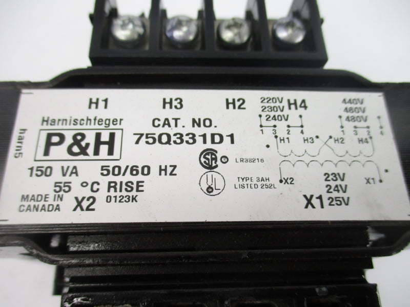P&H 75Q331D1 240/480V NSNP