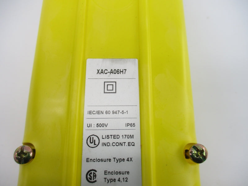 SCHNEIDER ELECTRIC XAC-A06H7 500V (AS PICTURED) NSNP