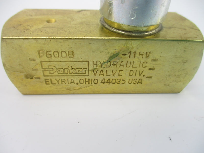 PARKER F600B-11HV 2000PSI NSNP