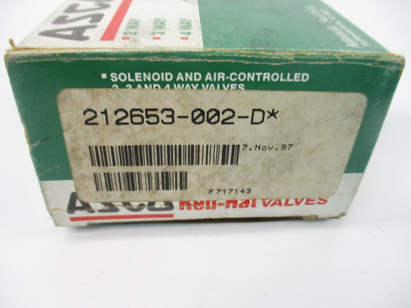 ASCO 212653-002-D* NSMP