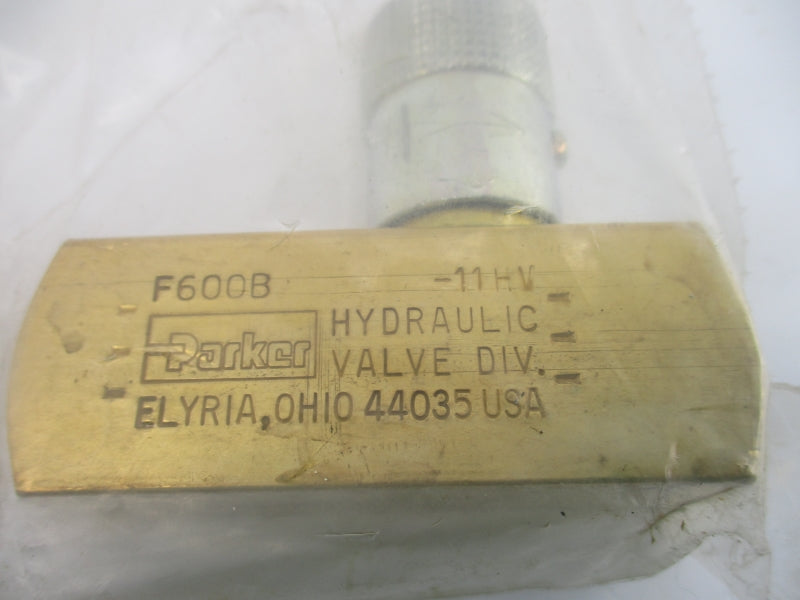 PARKER F600B-11HV 2000PSI NSNP