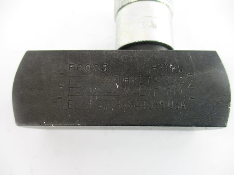PARKER F600S-11FV 5000PSI NSNP