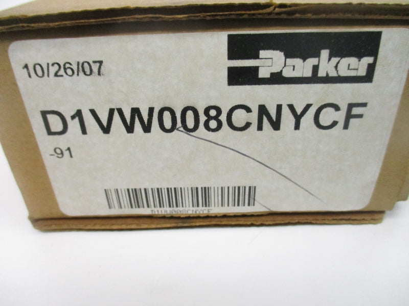 PARKER D1VW008CNYCF-91 110/120V 0.42-0.50A 5000PSI NSMP