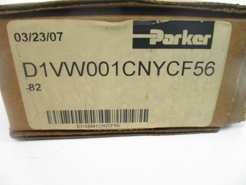 PARKER D1VW001CNYCF56-82 110/120V 0.42-0.50A 5000PSI NSMP