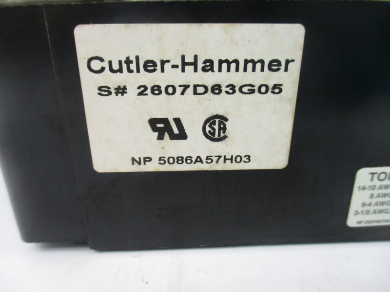 CUTLER HAMMER 2607D63G05 NSNP