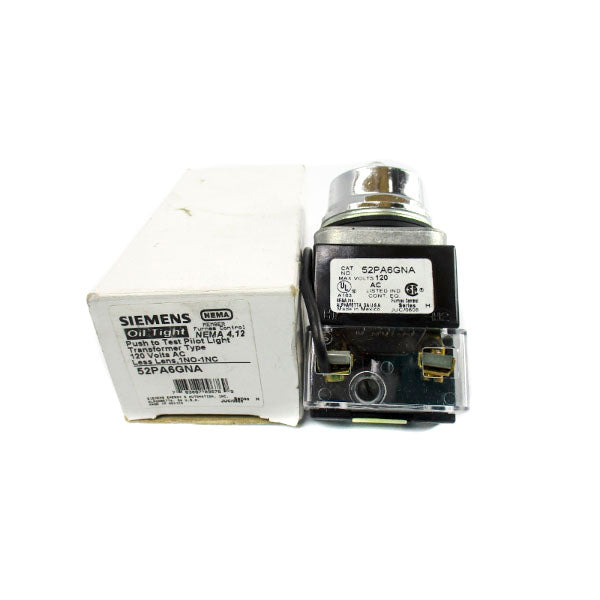 SIEMENS 52PA6GNA SER. H 120VAC NSMP