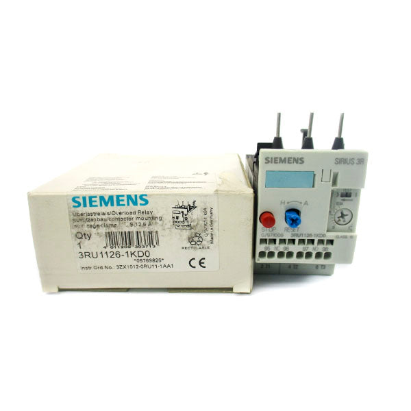 SIEMENS 3RU1126-1KD0 690V 9-12.5A NSMP