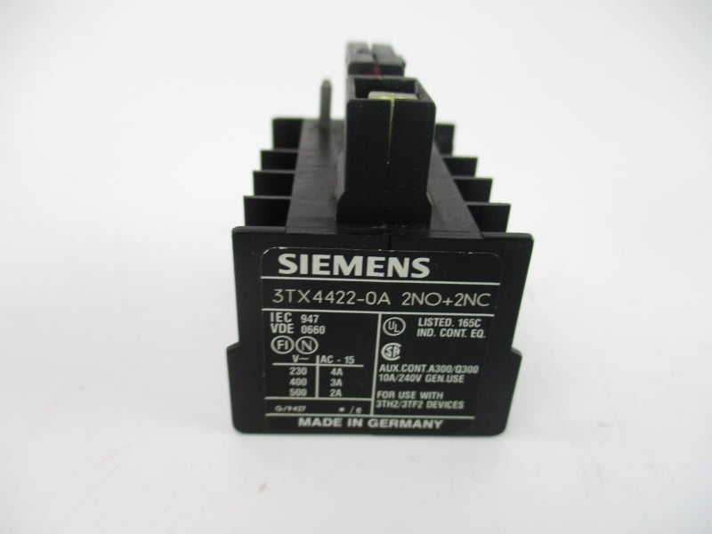SIEMENS 3TX4422-0A 500VAC 2A NSMP
