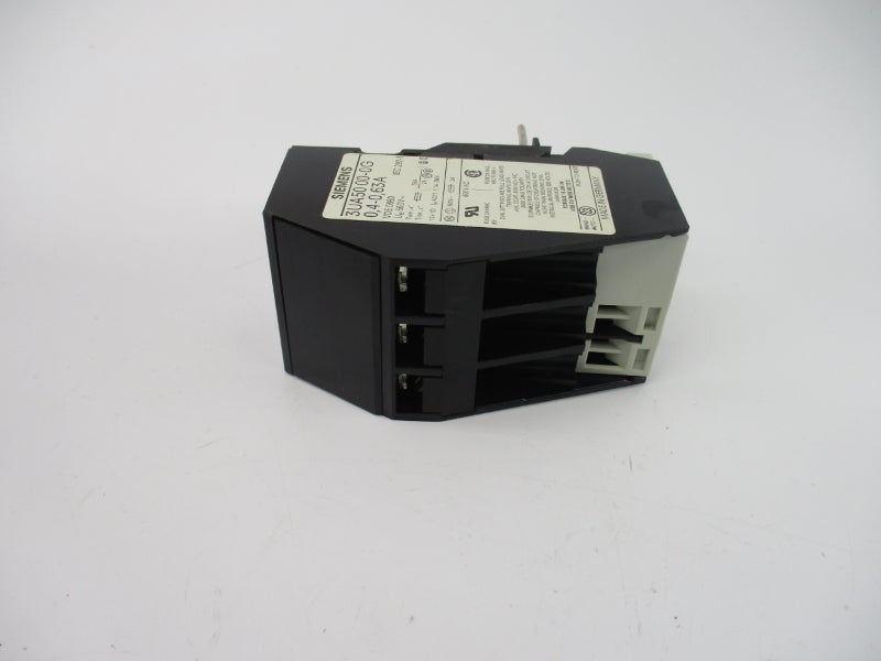 SIEMENS 3UA5000-0G 600VAC 0.4-0.63A NSNP