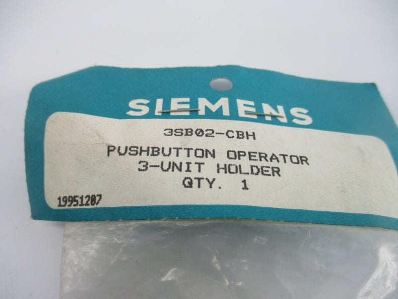 SIEMENS 3SB02-CBH NSMP