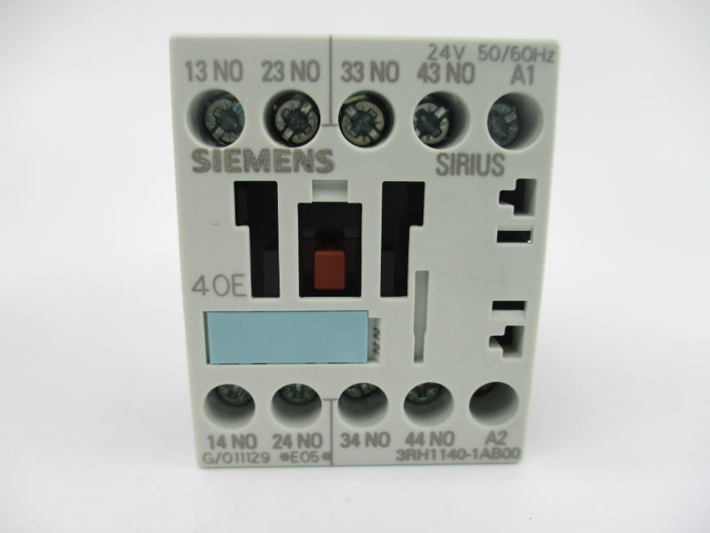 SIEMENS 3RH1140-1AB00 24V 10A NSMP