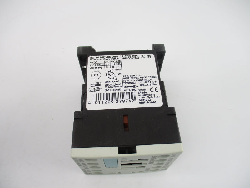 SIEMENS 3RH1140-1AB00 24V 10A NSMP