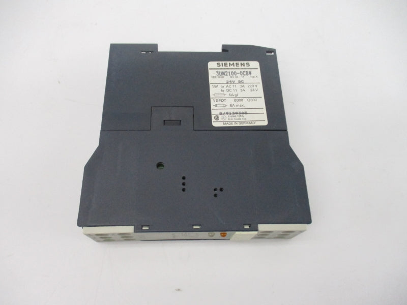 SIEMENS 3UN2100-0C84 24VDC 3A NSMP