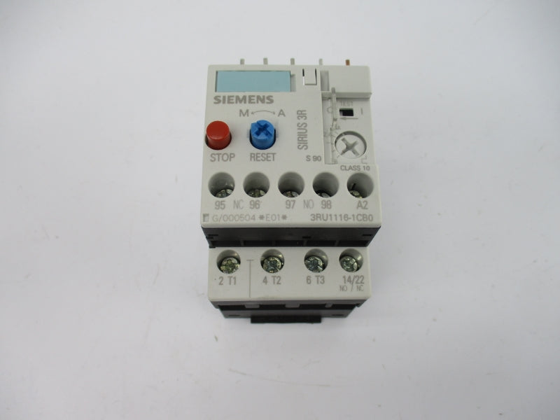 SIEMENS 3RU1116-1CB0 600VAC 1.8-2.5A NSMP