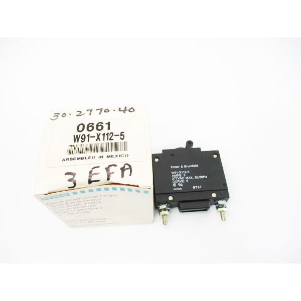 SIEMENS W91-X112-5 277VAC 5A NSMP