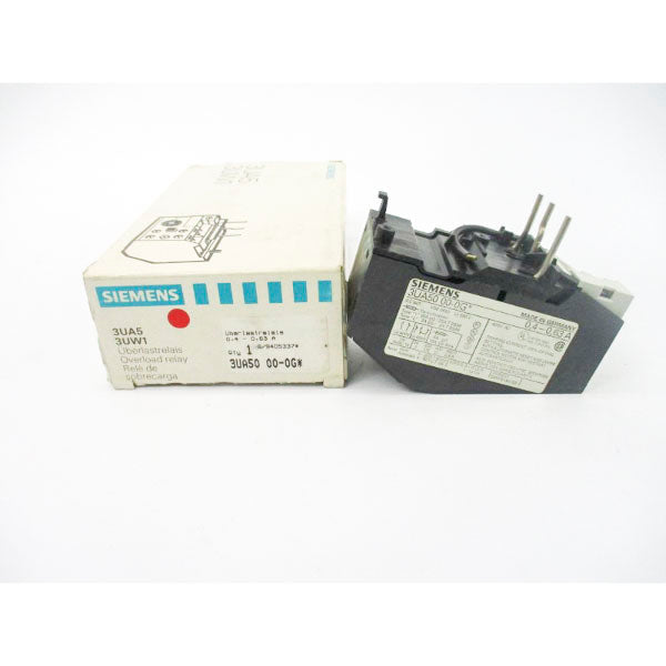 SIEMENS 3UA5000-0G 690V 0.4-0.63A NSMP