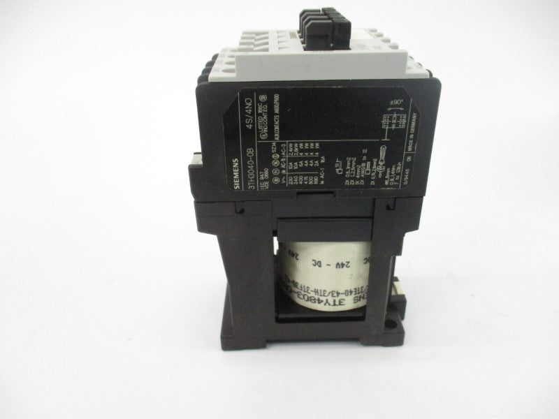 SIEMENS 3TH3040-0BB4 24VDC 16A NSMP