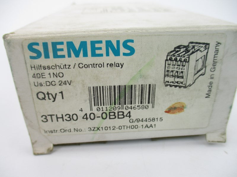 SIEMENS 3TH3040-0BB4 24VDC 16A NSMP