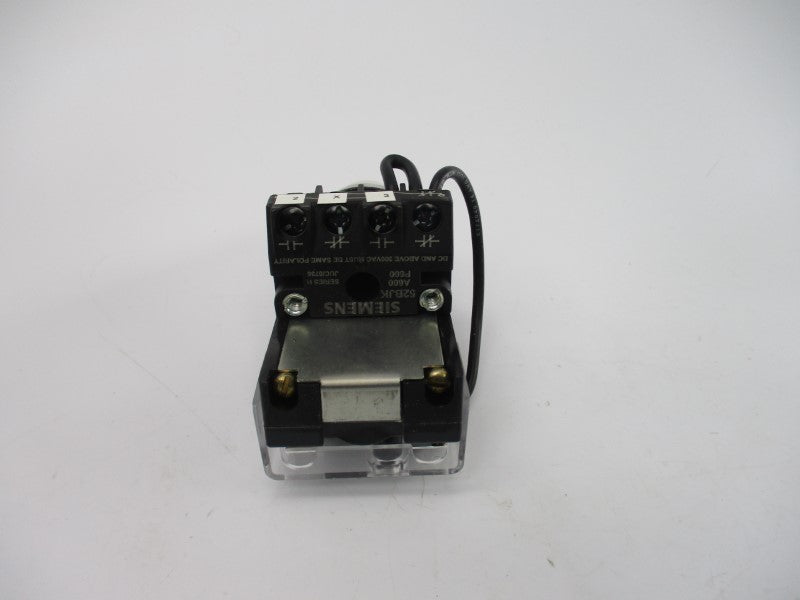 SIEMENS 52PE6DBA SER. H 24-28VAC/DC NSNP