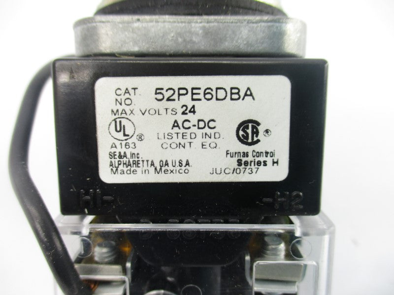 SIEMENS 52PE6DBA SER. H 24-28VAC/DC NSNP