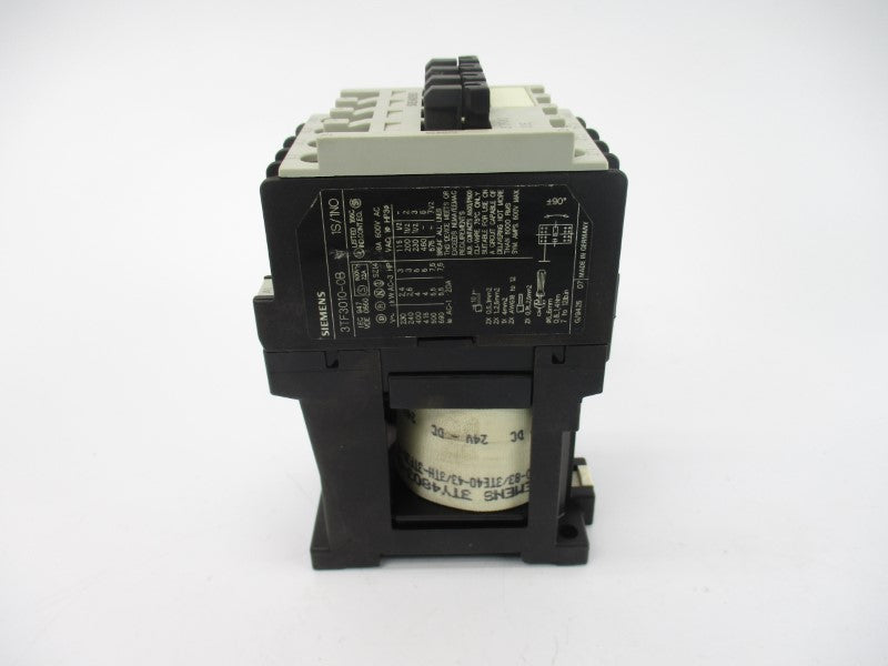 SIEMENS 3TF3010-0B 24VDC 20A NSNP