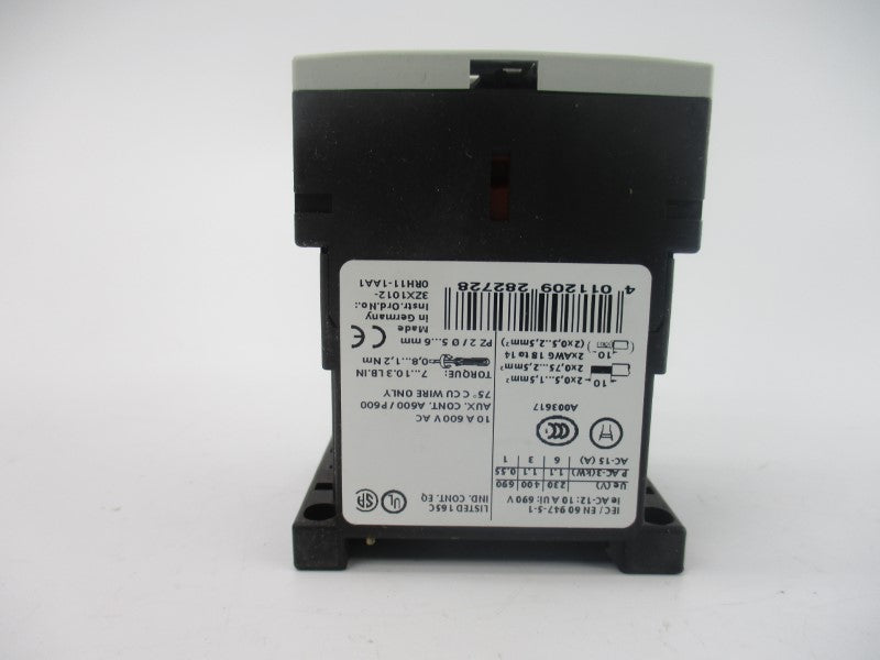 SIEMENS 3RH1140-1BG40 125VDC 10A NSMP
