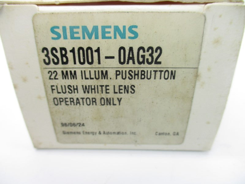 SIEMENS 3SB1001-0AG32 NSMP