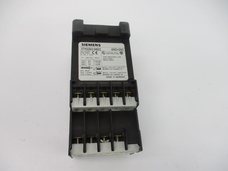 SIEMENS 3TH2262-0AD2 42V 10A NSMP