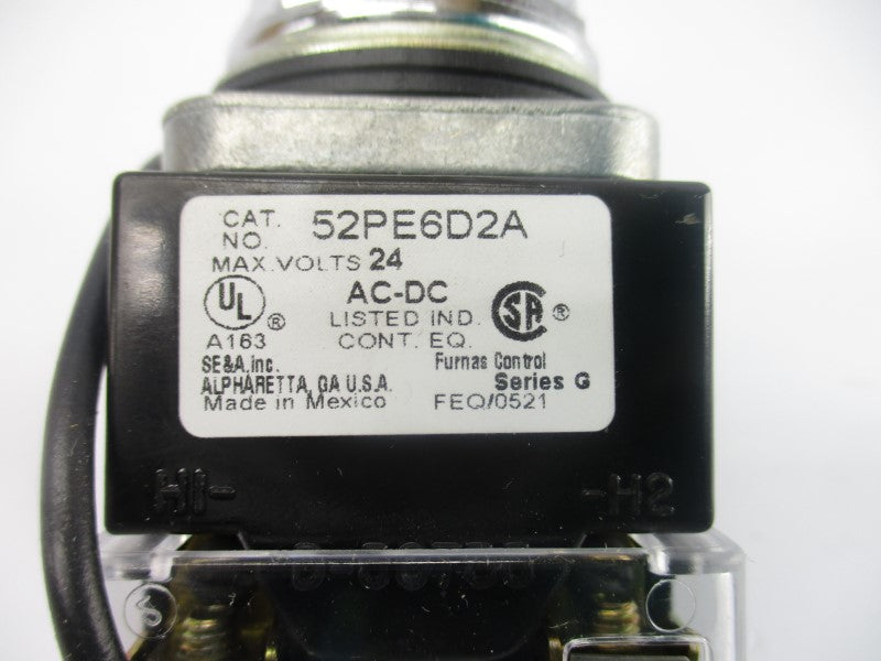 SIEMENS 52PE6D2A SER. G 24VAC/DC NSNP