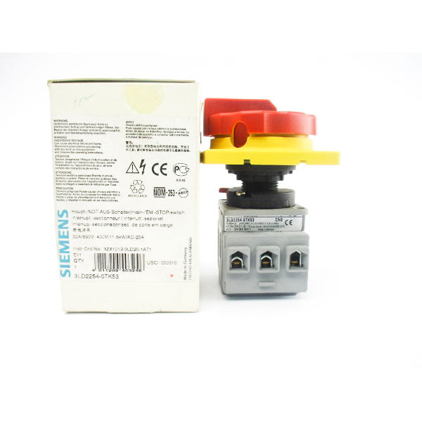SIEMENS 3LD2254-0TK53 690V 32A NSMP