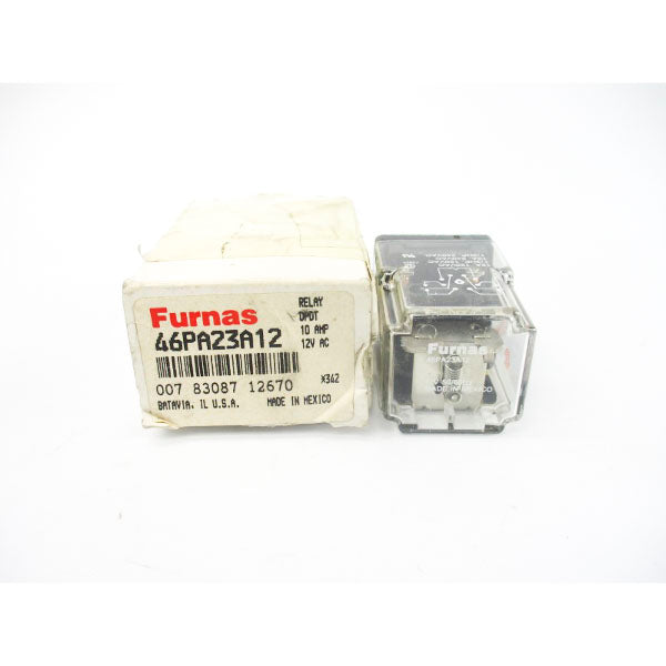 FURNAS 46PA23A12 12VAC 10A NSMP
