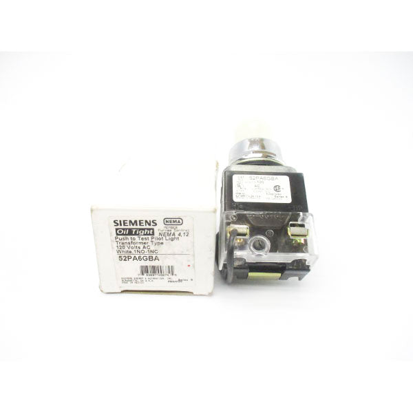 SIEMENS 52PA6GBA SER. G 120VAC NSMP