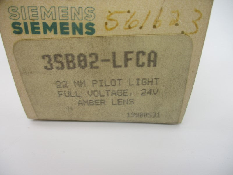 SIEMENS 3SB02-LFCA 24V NSMP