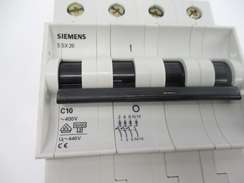 SIEMENS 5SX26C10 440V 10A NSNP