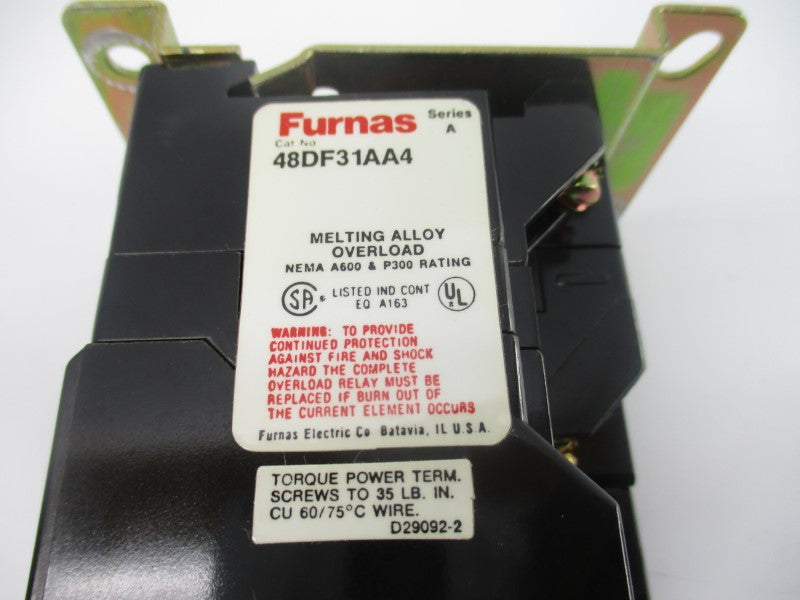 FURNAS 48DF31AA4 SER. A 600V UNMP