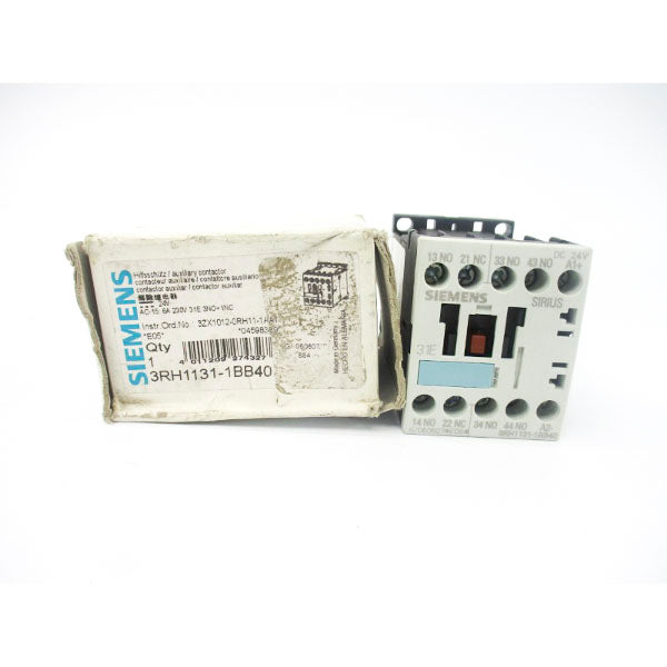 SIEMENS 3RH1131-1BB40 24VDC NSMP