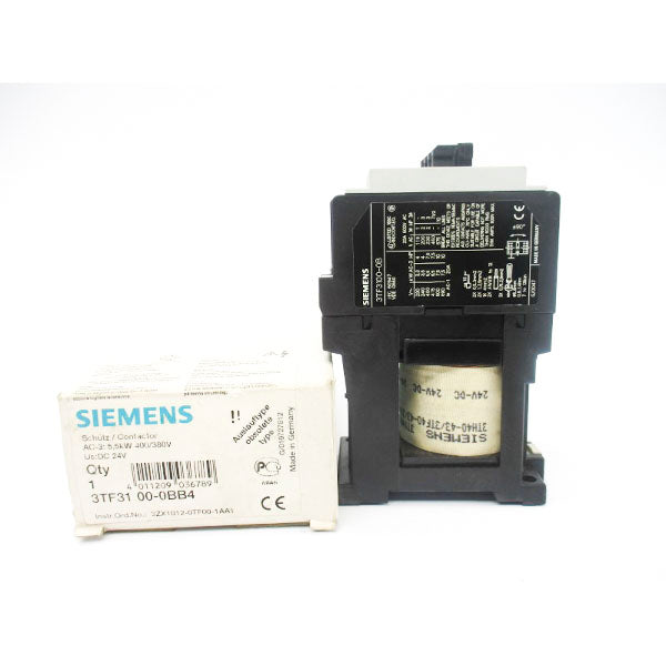 SIEMENS 3TF3100-0BB4 24VDC 20A NSMP
