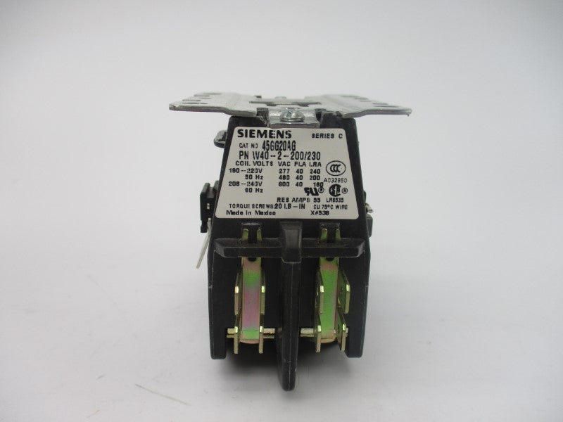 SIEMENS 45GG20AG SER. C 190-220/208-240V 55A NSMP