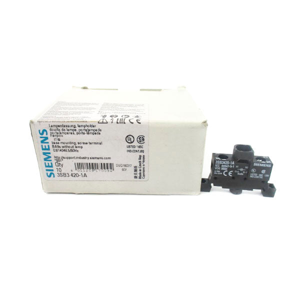 SIEMENS 3SB3420-1A 250V (PKG OF 10) NSMP