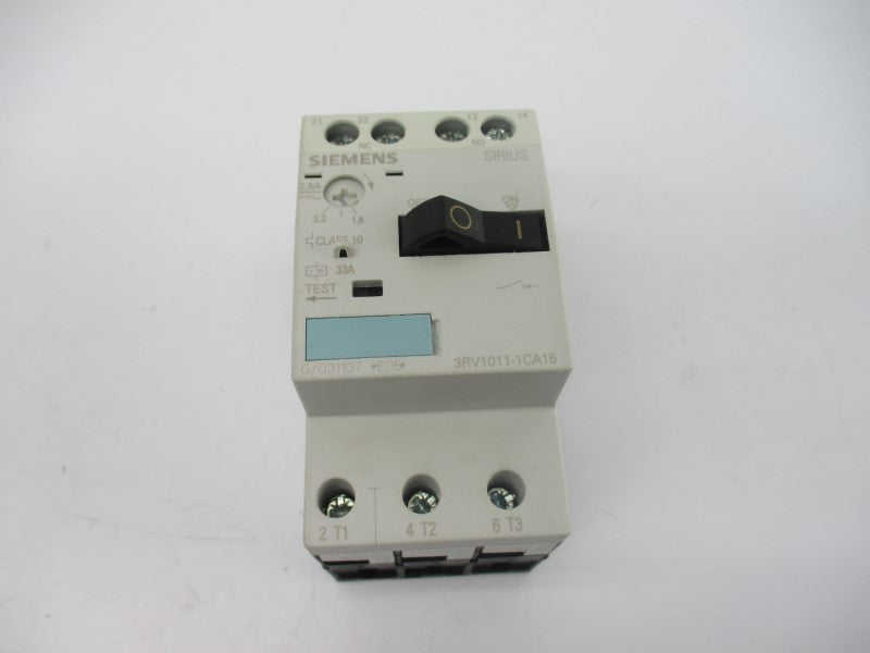 SIEMENS 3RV1011-1CA15 690V 1.8-2.5A  NSMP