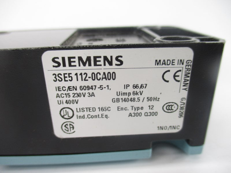 SIEMENS 3SE5112-0CA00 400V 3A NSNP